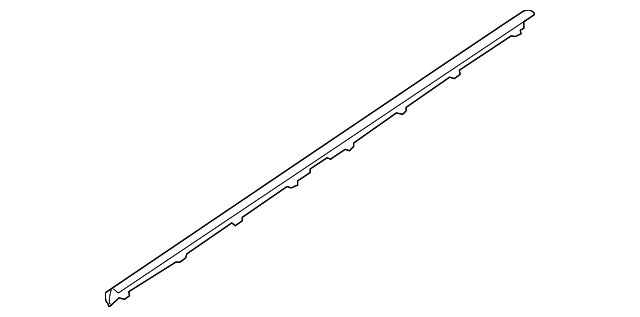 D651-73-821 Деталь BELT W'STRIP, LEFT