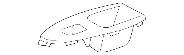 D651-68-5L6-02 Деталь SWITCH BEZEL, LEFT