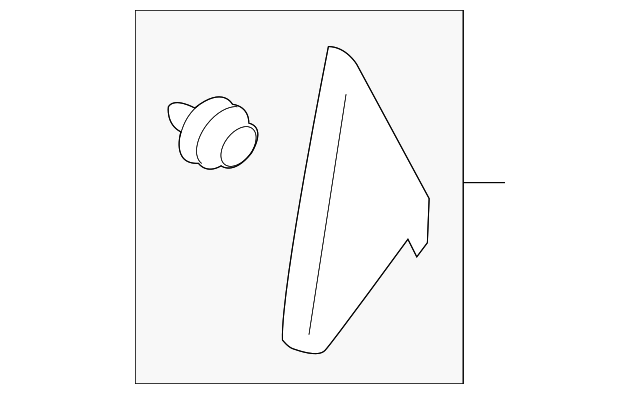 D651-68-51YC-02 Деталь PANEL COVER, LEFT