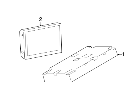 Q50 NAVIGATION SYSTEM COMPONENTS