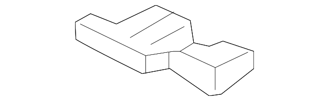 86527-1W200 UPPER BRACKET, LEFT