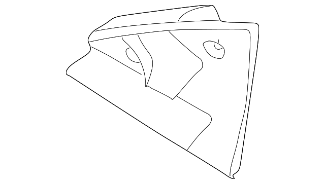 MR641742 Деталь FRAME, RIGHT
