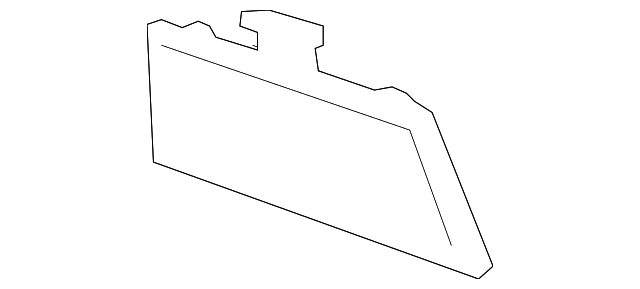 15805472 AIR GRILLE, LEFT