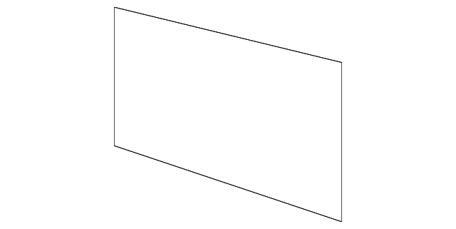 22946857 PILLAR MOLDING COVER, LEFT