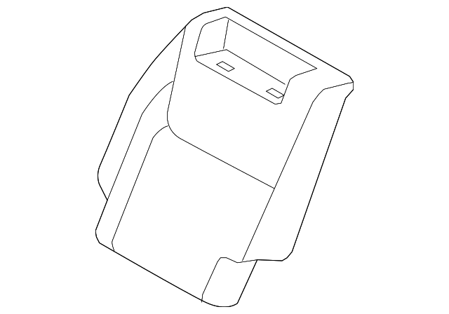 79023-08200-E0 Деталь SEAT BACK COVER, RIGHT