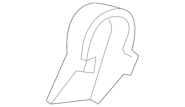 71843-08030-B0 Деталь RECLINE COVER, RIGHT