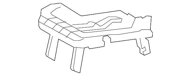 79201-08020 Деталь CUSHION FRAME, RIGHT