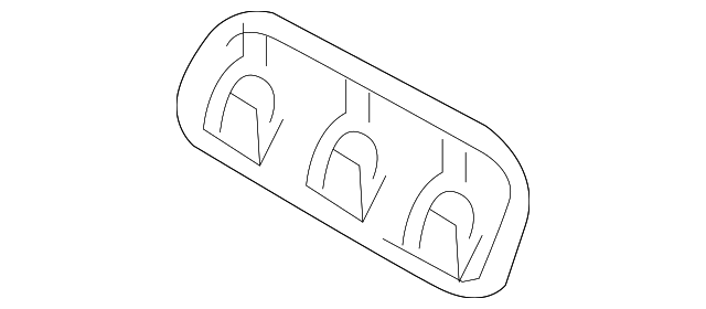 71866-08030-B0 Деталь BEZEL, RIGHT