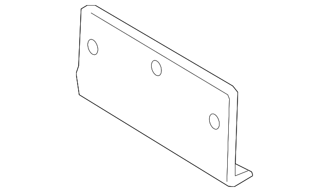 86519-2T100 Деталь LICENSE BRACKET