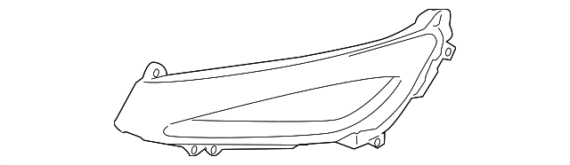 86551-4C000 Деталь SIDE MOLDING, LEFT