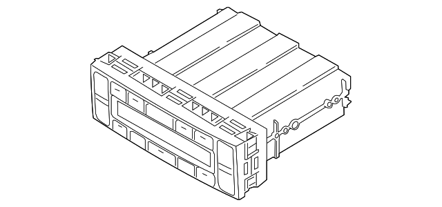 97250-3F650 Деталь HEATER CONTROL