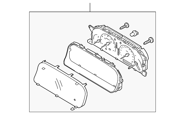 94001-3F400 Деталь CLUSTER ASSY