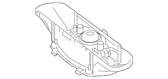 221-820-52-02 Деталь PKG TRAY SPEAKER