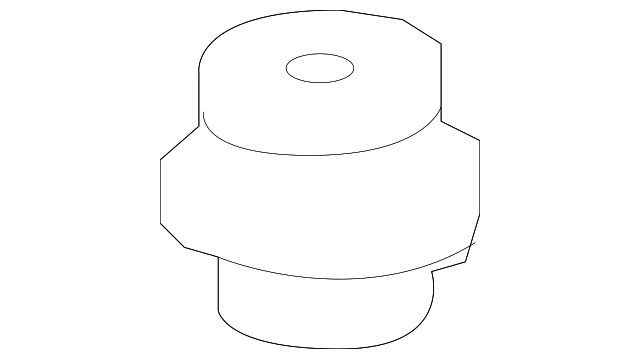 165350A020 LOWER SUPPORT, RIGHT