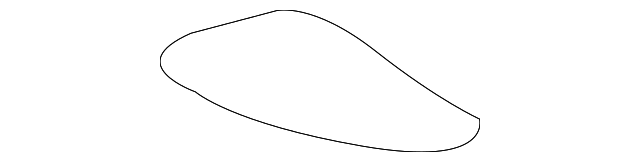 663817S000 Деталь COWL TOP PANEL HOLE COVER, LEFT