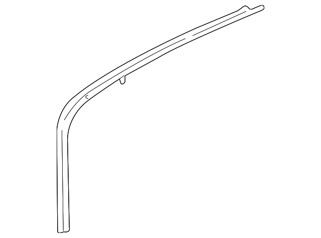 3B9-854-701-C-7Z7 Деталь DRIP MOLDING, LEFT
