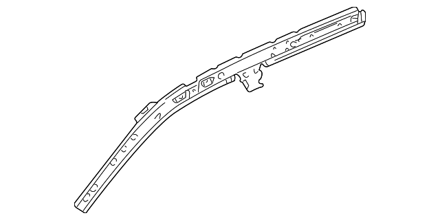 3B9-809-427-F Деталь ROOF RAIL, LEFT