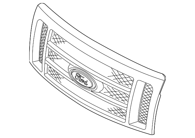 CL3Z-8200-BB Деталь GRILLE