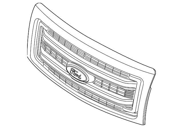 DL3Z-8200-BB Деталь GRILLE