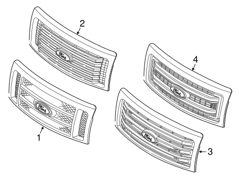 F-150 GRILLE