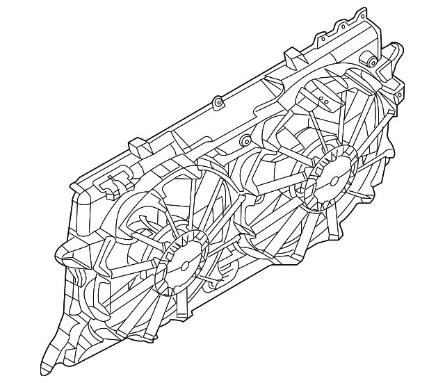 BL3Z-8C607-A FAN ASSY