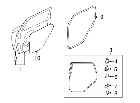 Outlander DOOR & COMPONENTS 2