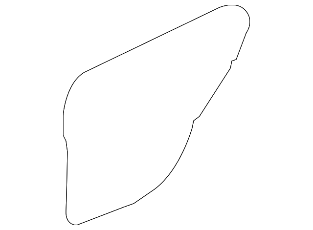 7265A010 Деталь WATER SHIELD, RIGHT