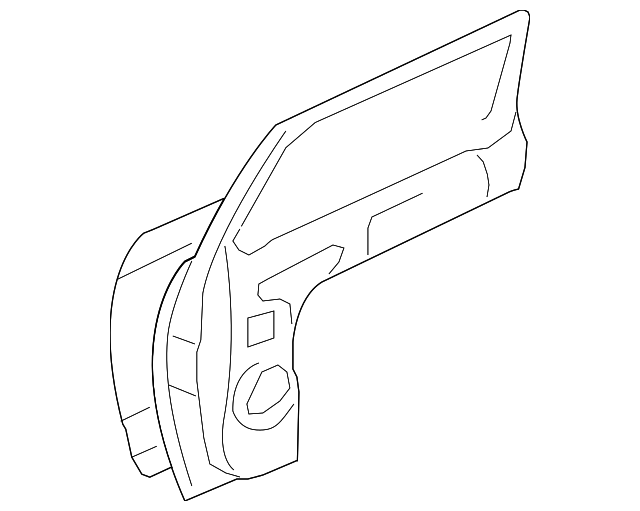 5730A557 Деталь DOOR SHELL, LEFT