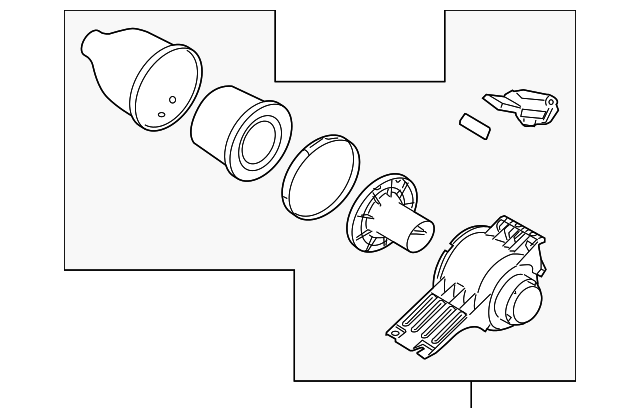 BC2Z-9600-A AIR CLEANER ASSY