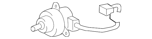 16363-0A130 Деталь FAN MOTOR, RIGHT