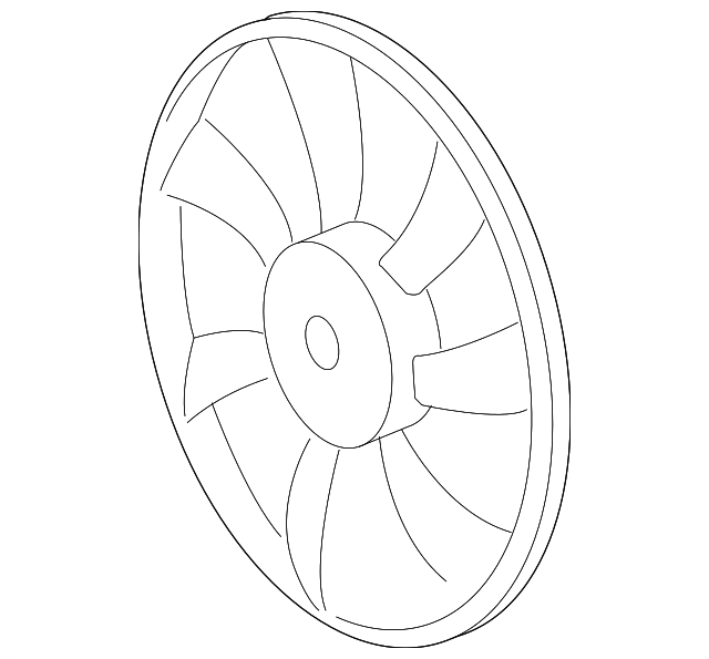 16361-0M140 Деталь FAN BLADE
