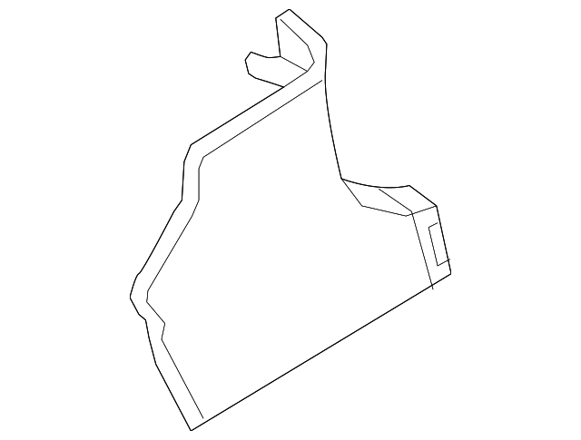 85823-1W000WK Деталь COWL TRIM, LEFT