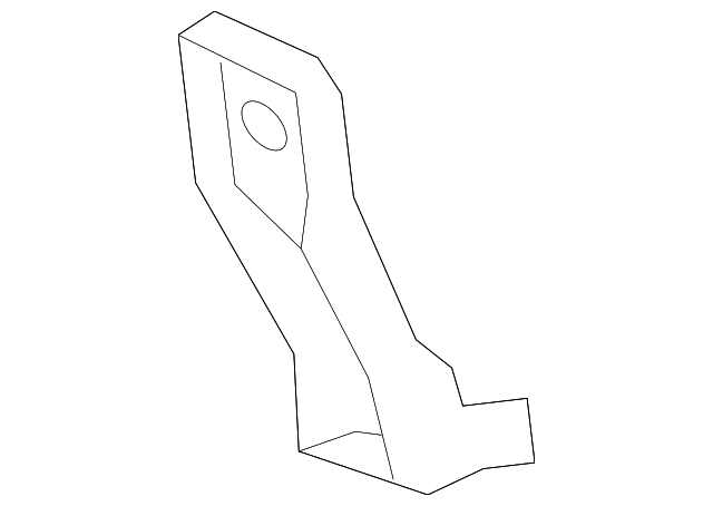 86685-3Y000 Деталь IMPACT BAR LOWER BRACKET