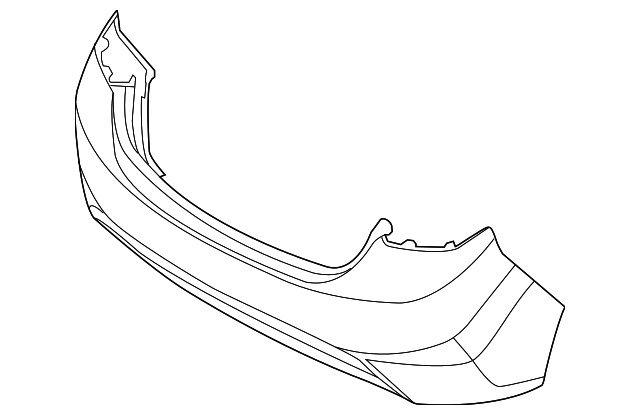 86611-3Y000 Деталь BUMPER COVER