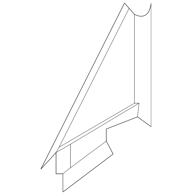 80293-JA00A Деталь INNER COVER, LEFT