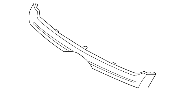 BT4Z-8200-C CENTER MOLDING