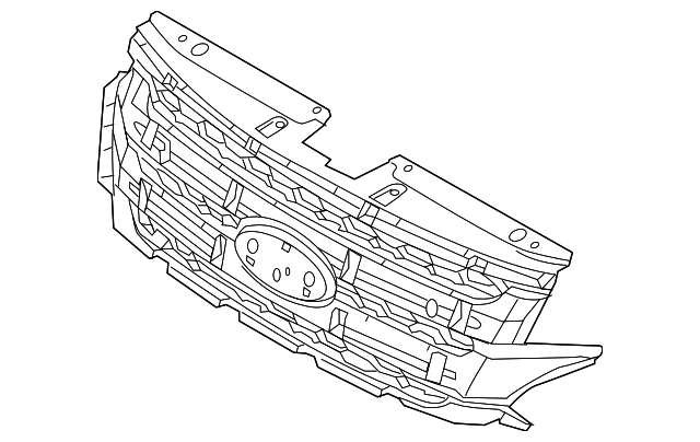 CT4Z-8A284-BA GRILLE ASSY