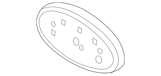 BT4Z-8200-B EMBLEM HOLDER