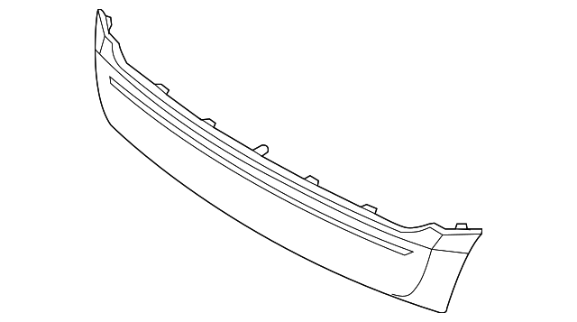 BT4Z-8200-EPTM LOWER MOLDING