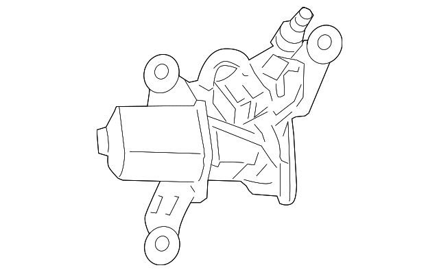 3881085Z10 Деталь WIPER MOTOR