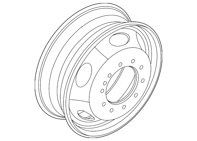 8C3Z-1015-K Деталь WHEEL, STEEL