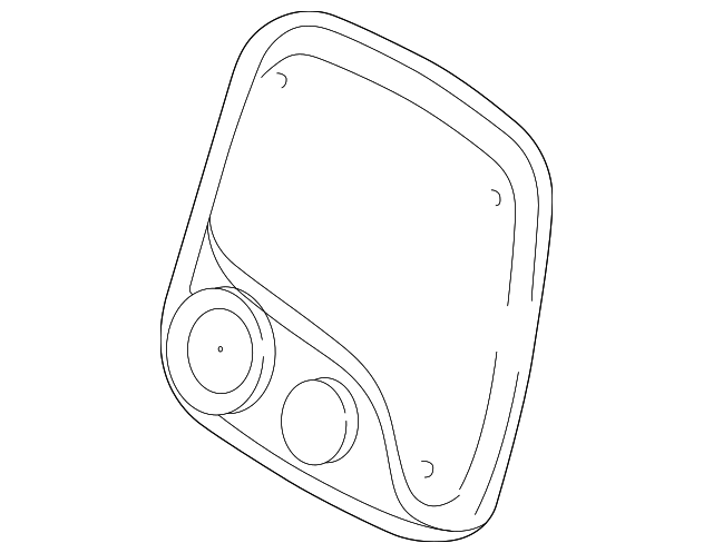 0K553-88364ACY Деталь SEAT BACK PANEL, RIGHT
