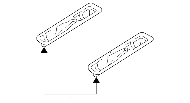 0K54J-57511BCY Деталь STRIKER COVER, LEFT