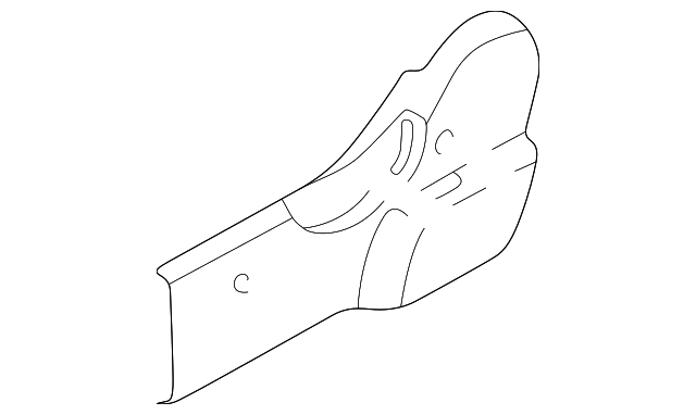 1K54J-88468CY Деталь RECLINE COVER, RIGHT