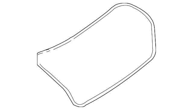 84830AL510 Деталь WEATHERSTRIP