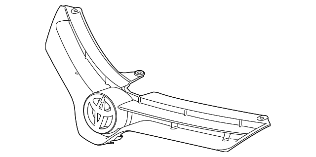 53111-02760 UPPER GRILLE