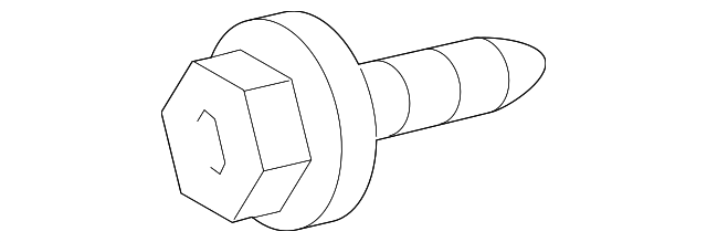 90159-60474 LICENSE BRACKET SCREW