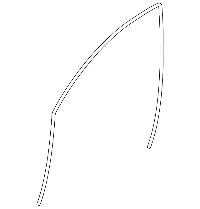 63527AL00B Деталь RUN W'STRIP, RIGHT