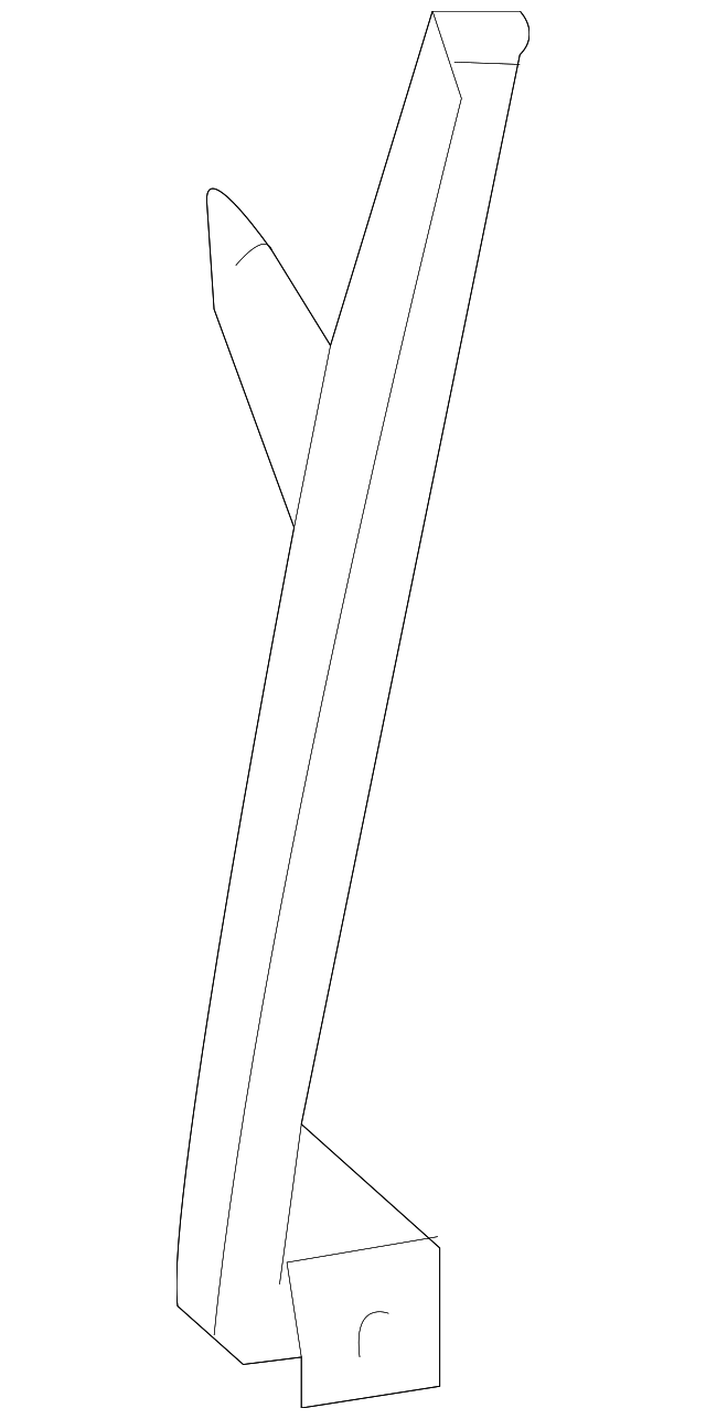 61240AL00A9P Деталь REAR GUIDE, RIGHT