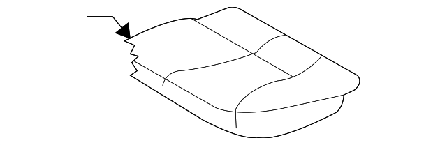 89103-4D120CS2 Деталь CUSHION COVER, LEFT
